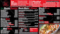 design digital menu, digital menu board or animated  menu