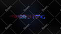 create modern glitch logo reveal