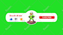 make awesome youtube subscribe animation, like bell button