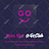 create a 3d rotating logo gif animation spin loop