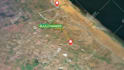 create a travel map and animated travel route video