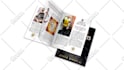 create a magazine or book promo 3d animated video