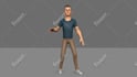 animate 3d characters in maya and blender