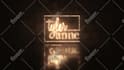 create custom 3d grunge logo animation
