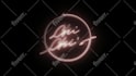 make your logo neon animation
