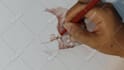 make a time lapse process video of your portrait drawing