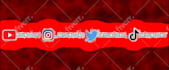 create an animated social media overlay