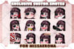 draw cute chibi twitch emotes and sub budges for vtuber