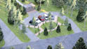 design 2d and 3d master plan for glamping resort and rv park or trailer home