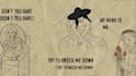 create artistic hand drawn lyric music video