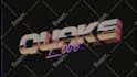 design glitchy vhs style typography with 80s vibes