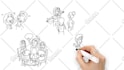 make an attractive whiteboard explainer video animation