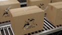 put your logo on boxes on the conveyor belt