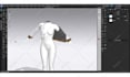 make 3d second life model, 3d clothing design and  rig it