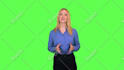 be your enthusiastic presenter with greenscreen