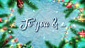 create amazing christmas video, animation card