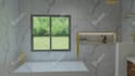 design bathroom, kitchen, bedroom and realistic 3d rendering interior