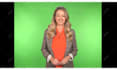 be your american female spokesperson, green screen