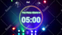 create catchy countdown timer for your live streaming