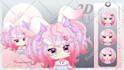 design and rig custom live2d chibi vtuber model for stream
