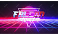 make 80s retro logo animation synthwave style neon effects