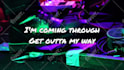 create epic hightech glitch animation logo intro
