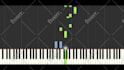 make synthesia piano tutorial video with midi