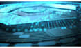 create amazing futuristic sci fi logo animation