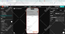 no code app using glide, bubble, webflow