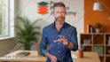 be your energetic bearded 4k green screen video spokesperson