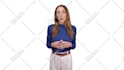 be your spokesperson on green screen