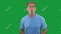 create a greenscreen spokesperson video