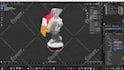 design a 3d scene, mechanical object, or model in blender