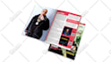 create a magazine or book promo 3d animated video