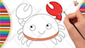 make 100 kids learning coloring page videos for youtube kids