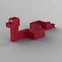 do 3d toy env and still image and short build animation