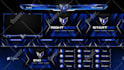 design cool animated stream overlay, facecam, screens for twitch