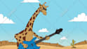 create cartoon music video or cartoon story