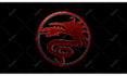 create visual dj band brand logo with 3d animation