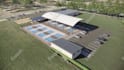 design 3d sports complex, sports facility, and  stadium