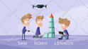 produce a 2d character animation video for your business
