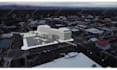 place your architectural project in a drone footage