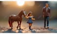 create world class miniature ai music videos