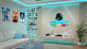 design an exclusive custom 4k photorealistic virtual background