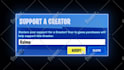 create the best fortnite support creator code animation
