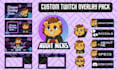 design custom twitch overlays, screens, and panels for your stream