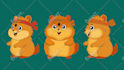do professional 2d character design illustration and cartoon character animation