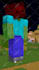 created minecraft 3d animation
