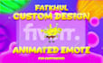create custom made animated emote for twitch or discord