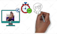 make custom whiteboard animation explainer doodle video